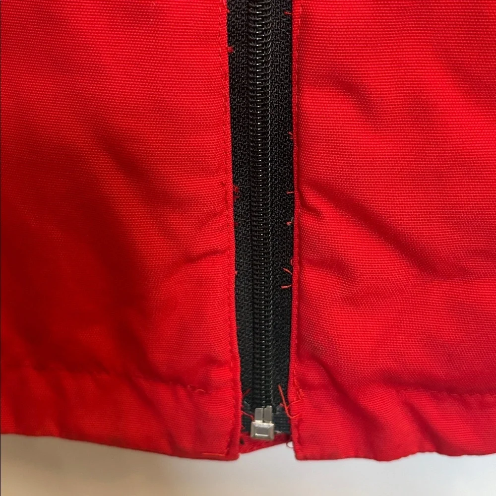 The North Face Mens VTG Steep Tech Vibrant Red and Grey Jacket Size Large